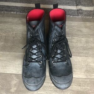 RALPH LAUREN Rubber Combat Rainboots Women’s 8